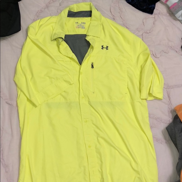 Under Armour Other - Yellow men’s under armour shirt!